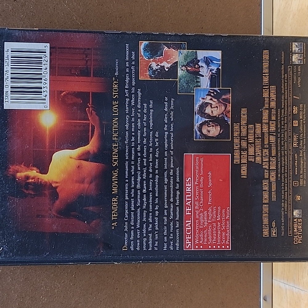 Starman DVD - Picture 2 of 2